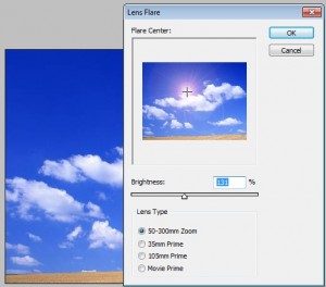 Photoshop Cs3 güneş efekti verme