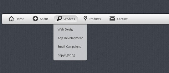 Create a stunning menu in CSS3